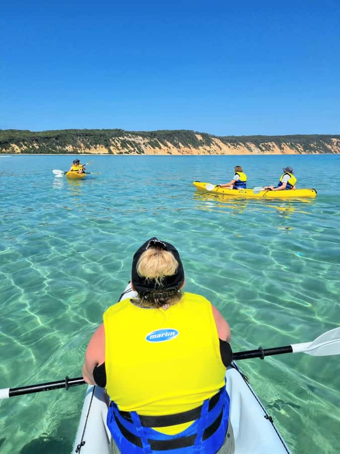 Noosa: Epic Ocean Kayak with Dolphins & 4WD Beach Adventure - Key points at a glance