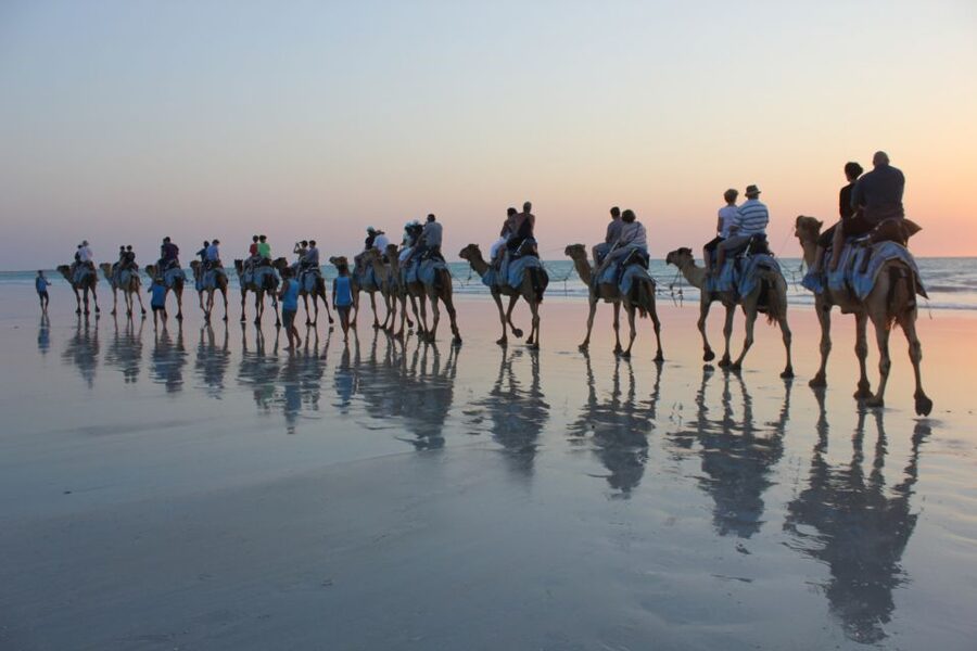 North of Rocks on Cable Beach: 1-Hour Sunset Camel Ride - What the $89 price gives you
