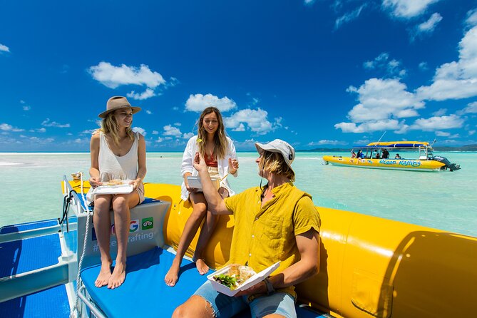 Ocean Rafting: Whitehaven Beach, Snorkelling & Hill Inlet Lookout - Why the Ocean Rafting boat changes the day