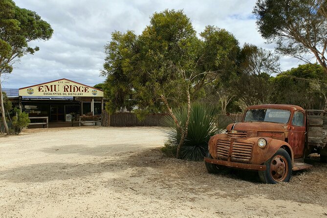 One Day Kangaroo Island Sip & See tour with return ferry transfers from Adelaide - Emu Ridge Eucalyptus for lunch and island-made products