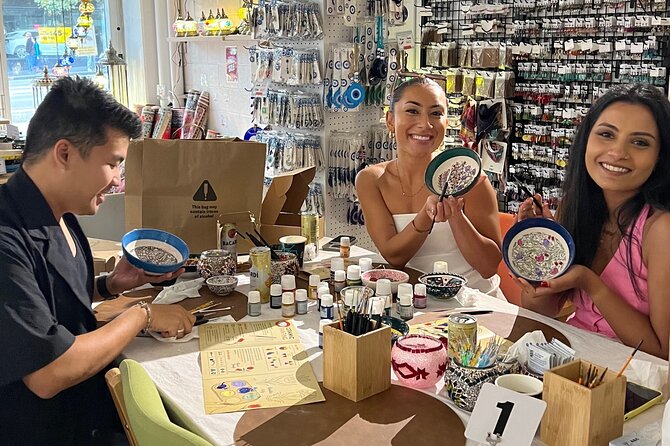 Paint and Sip Classes Brisbane: Ceramic Plates & Bowls - Painting Ceramics Instead of Another Night Out