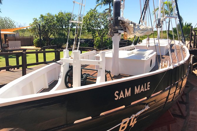 Pearl Luggers Tour in Broome - The restored lugger in Old Broome