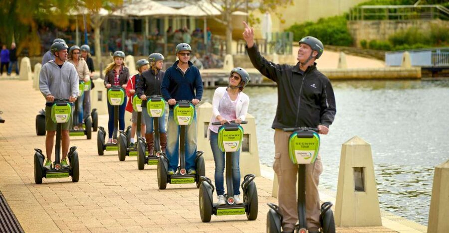 Perth Segway 1.5-Hour East Tour - Starting at Barrack Square with a short training session