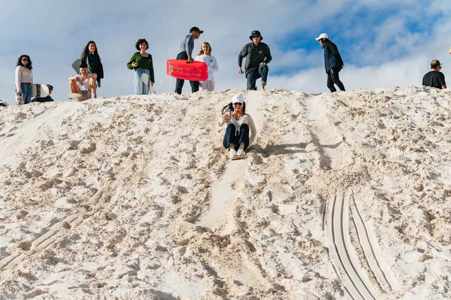 Pinnacles Desert: Sunset BBQ & Stargazing Tour +Sandboarding - Meeting the ancient limestone formations
