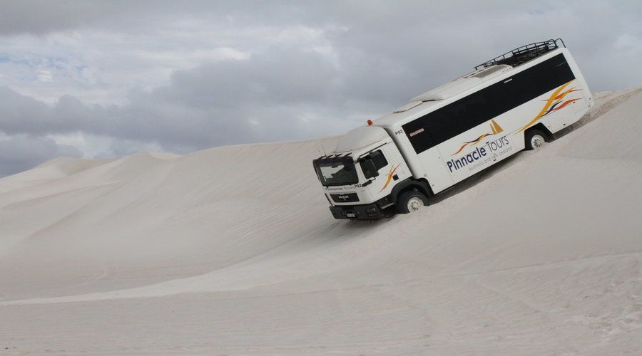Pinnacles, Koalas & Sandboarding Tour Day Trip from Perth - Walking through the Pinnacles Desert
