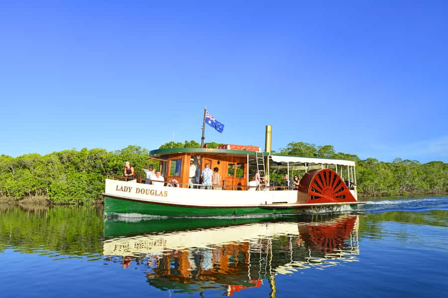 Port Douglas: River Cruise, Crocodile Spotting, Drink/ Snack - A calm start at Port Douglas Marina