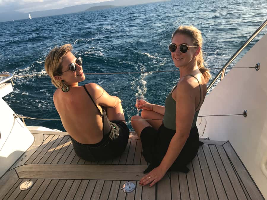 Port Douglas: Sunset Sailing Cruise on Luxury Catamaran - Views toward the Coral Sea and Daintree coastline