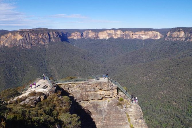PRIVATE Blue Mountains tour & Koalas, Kangaroos, Cruise plus more - Echo Point and the Three Sisters
