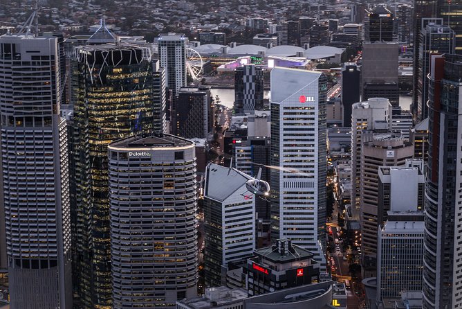 Private Brisbane City Helicopter Tour (Daytime Flight Experience) - The Gabba and Suncorp Stadium from above