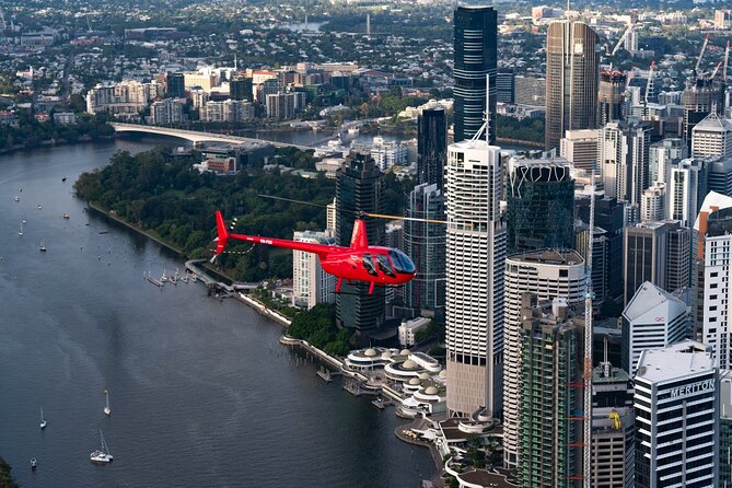 Private Helicopter Scenic Tour of Brisbane - 25min - Price, timing, and the value of a private flight