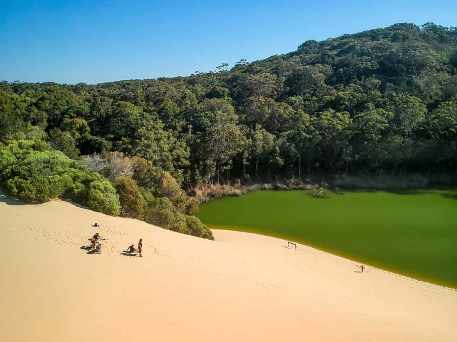 Rainbow Beach: 3-Day K'gari (Fraser Island) 4WD Adventure - The Maheno Shipwreck and the oceanfront road