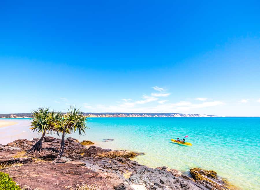 Rainbow Beach: Kayaking with Dolphins and Beach 4WD Tour - The 4WD ride is more than a transfer