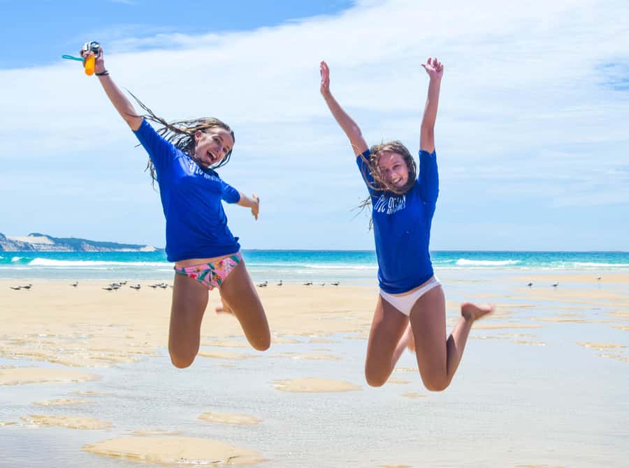 Rainbow Beach: Kayaking with Dolphins and Beach 4WD Tour - What to pack for a wet, active morning