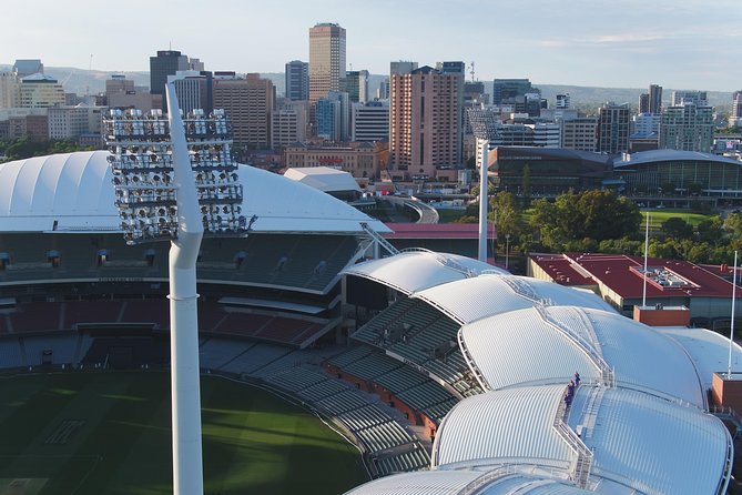 RoofClimb Adelaide Oval Experience - What to bring, and what stays behind