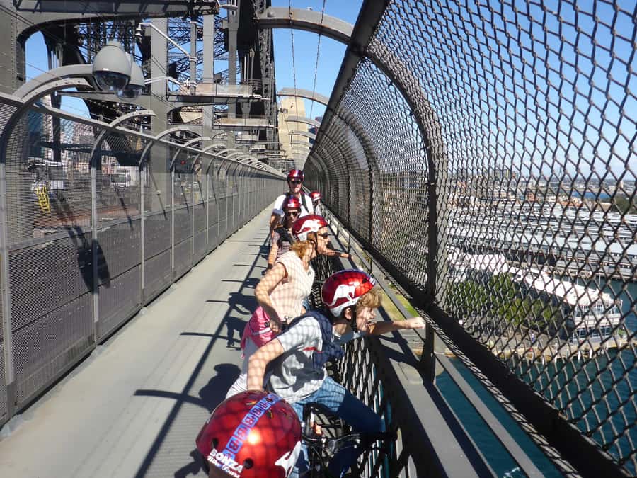 Scenic Sydney Harbour Bridge Bicycle Ride - The 2.5-kilometre harbour-side stretch