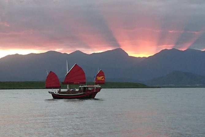 Shaolin Sunset Sail on Authentic Chinese Junk Boat - The crew, commentary, and pace