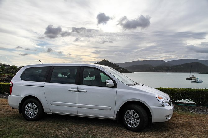 Shuttle from Airlie beach to Proserpine airport - Luggage, child seats, and special equipment