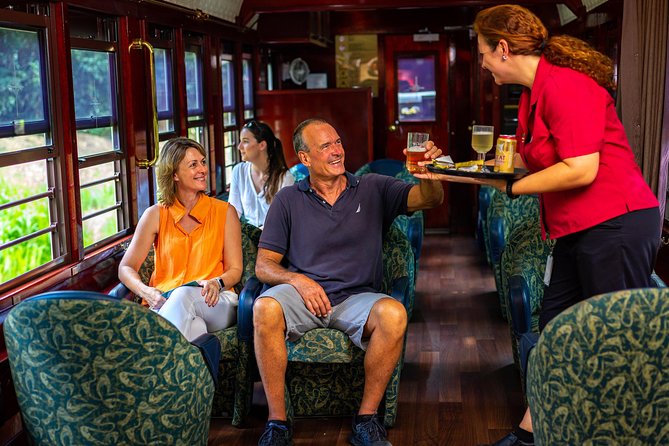 Skip the Line Kuranda Scenic Railway Gold Class and Skyrail Rainforest Cableway - The best order: Skyrail up, train down