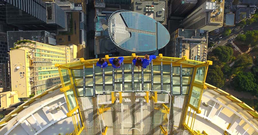 Skywalk at The Sydney Tower Eye: Ticket & Tour - Views, weather, and the glass-floor photo