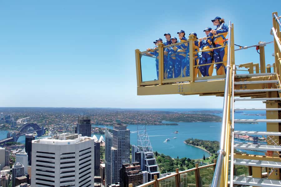 Skywalk at The Sydney Tower Eye: Ticket & Tour - The indoor observation deck adds useful value