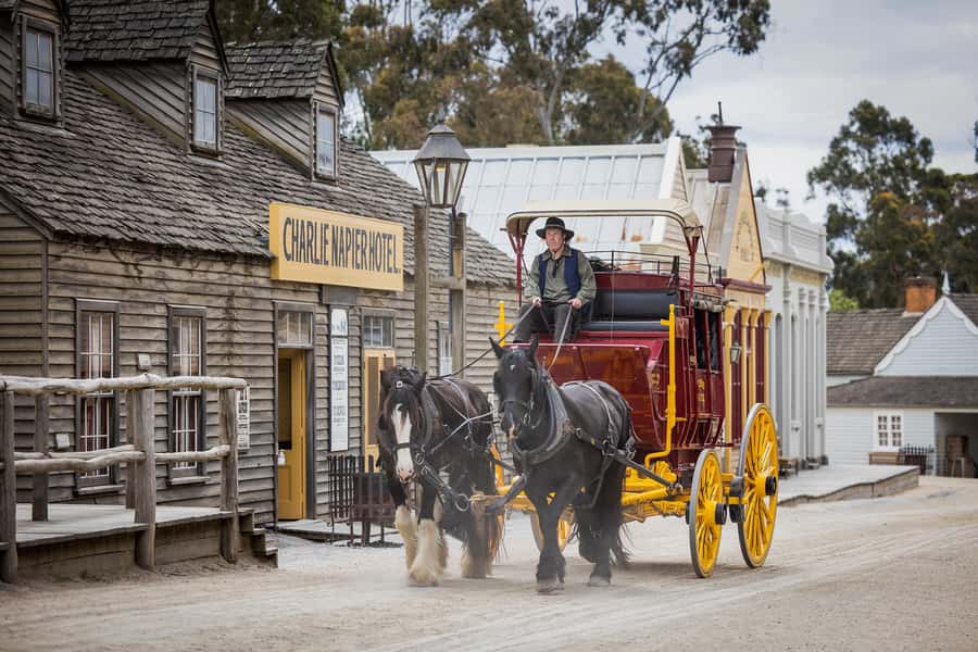 Sovereign Hill: Museum General Admission Ticket - Entering the recreated 1850s town