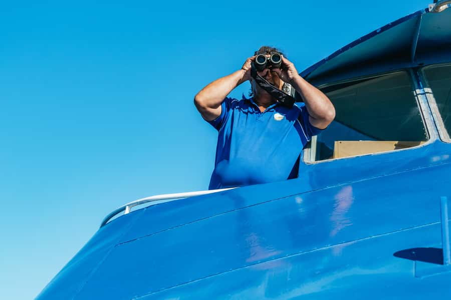 Spirit of Gold Coast 2.5-Hour Whale Watching Tour - Captain Dean and the live commentary