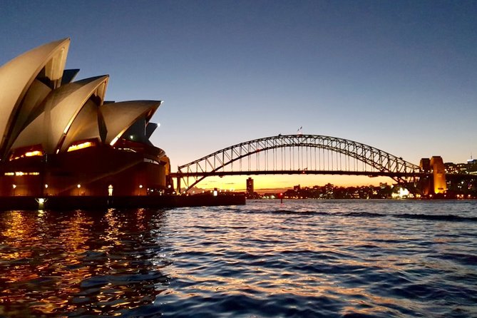 Sunset and Sparkle Sydney Harbour Cruise - Sunset, twilight, and city lights