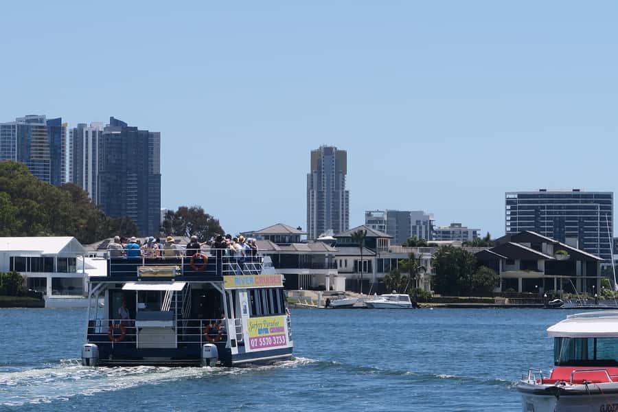 Surfers Paradise: Gold Coast Afternoon River Cruise - Cheese, crackers, and the onboard bar