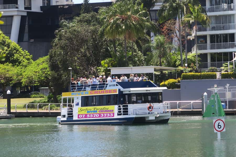 Surfers Paradise: Sightseeing Midday River and Canal Cruise - Starting at Cavill Avenue and the Nerang River