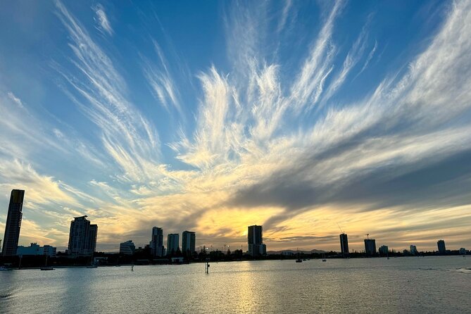 Surfers Paradise: Sightseeing Sunset River Cruise - Second 45 minutes: yachts, marinas, and the Gold Coast skyline