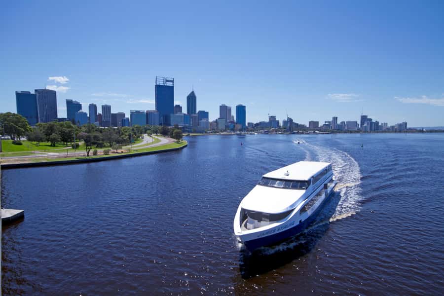 Swan River: Round-Trip Cruise from Perth or Fremantle - Perth sights from the river