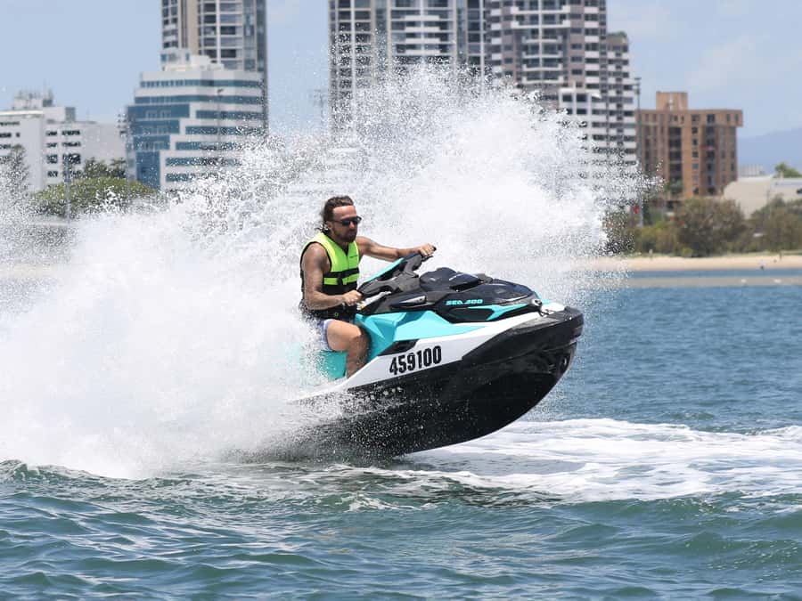 Sydney: 1 hour Jet Ski Safari - Following the Hawkesbury past bridges and islands