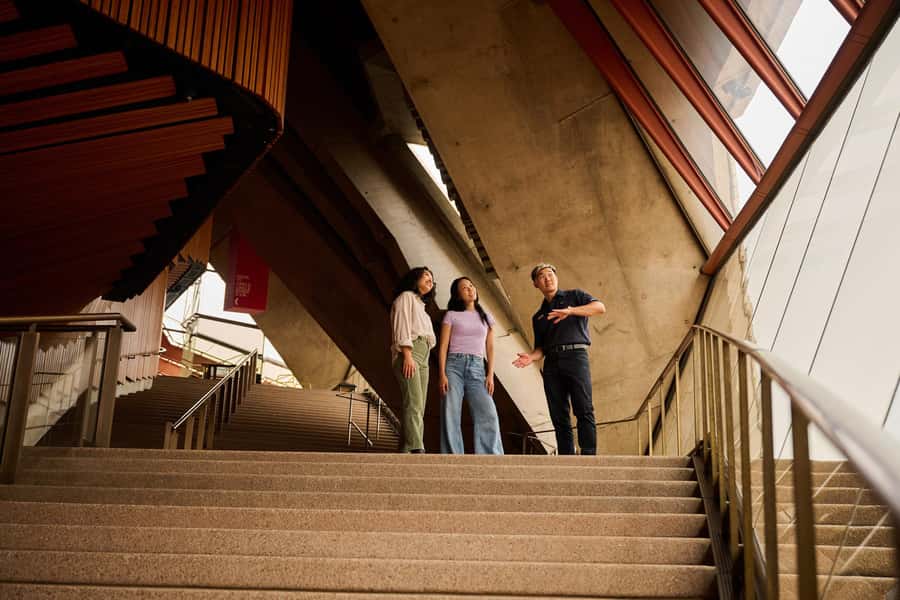 Sydney: 1-Hour Opera House Tour with Meal and Drink - Beginning beneath the famous sails