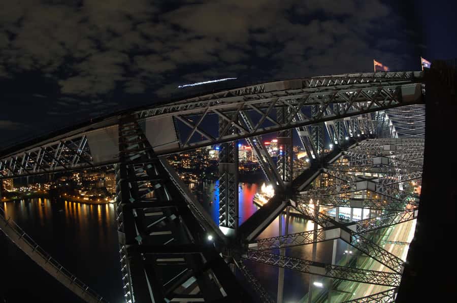 Sydney: BridgeClimb Sydney Harbour Summit Night - Wind, weather, and the night setting