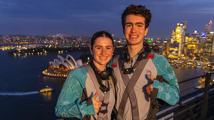 Sydney: BridgeClimb Sydney Harbour Summit Night - The value of $210 per person