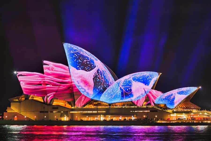 Sydney: Bring Your Own Drinks Vivid Harbour Cruise - Why Sydney’s Vivid lights work so well from a boat