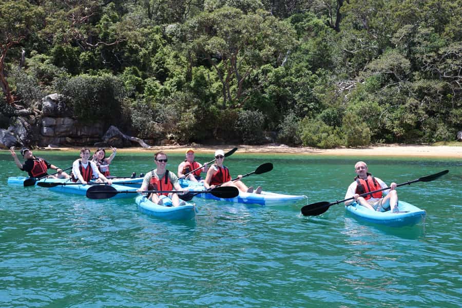 Sydney: Guided Kayak Tour of Manly Cove Beaches - The first paddle: simple instruction and a gentle pace