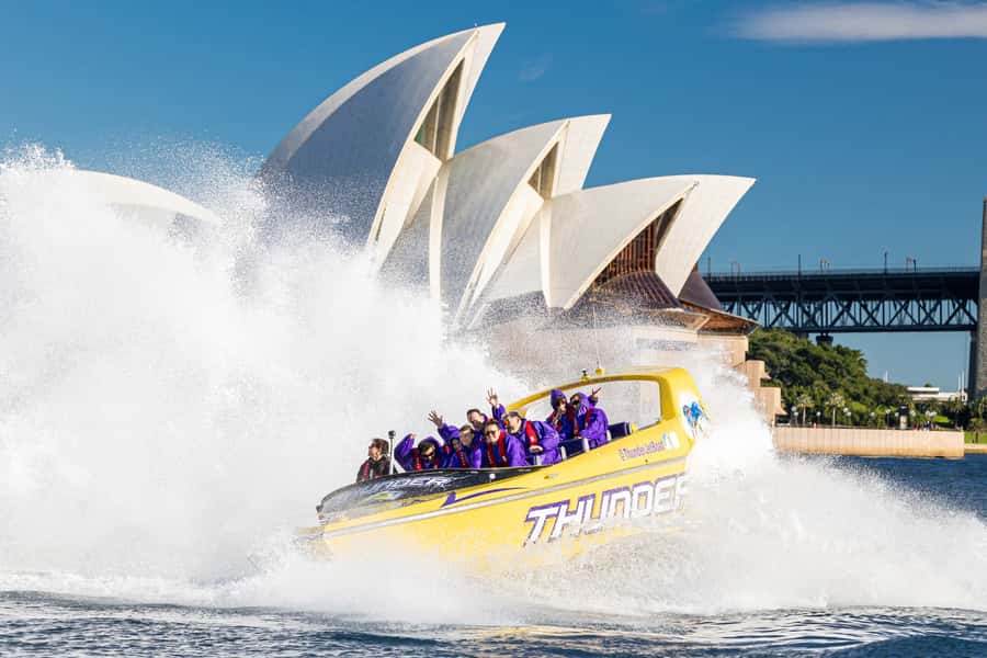 Sydney Harbour: 45-Minute Extreme Adrenaline Rush Ride - A fast, wet view of Sydney Harbour