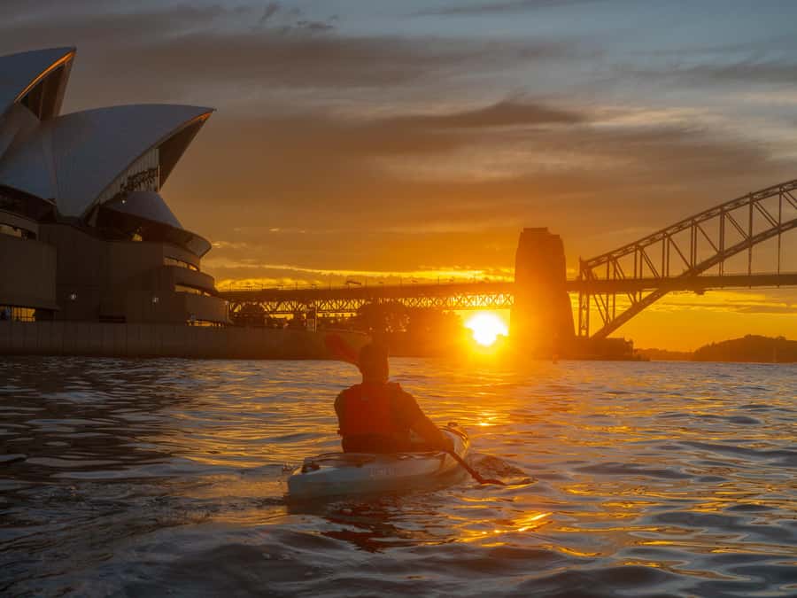 Sydney: Harbour Sunrise Kayak Tour - Free photos make the $119 price easier to justify