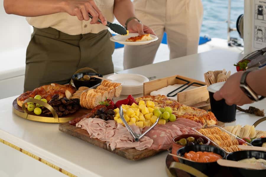 Sydney Harbour: Sunset Catamaran Cruise - Snacks, soft drinks, and the BYOB option