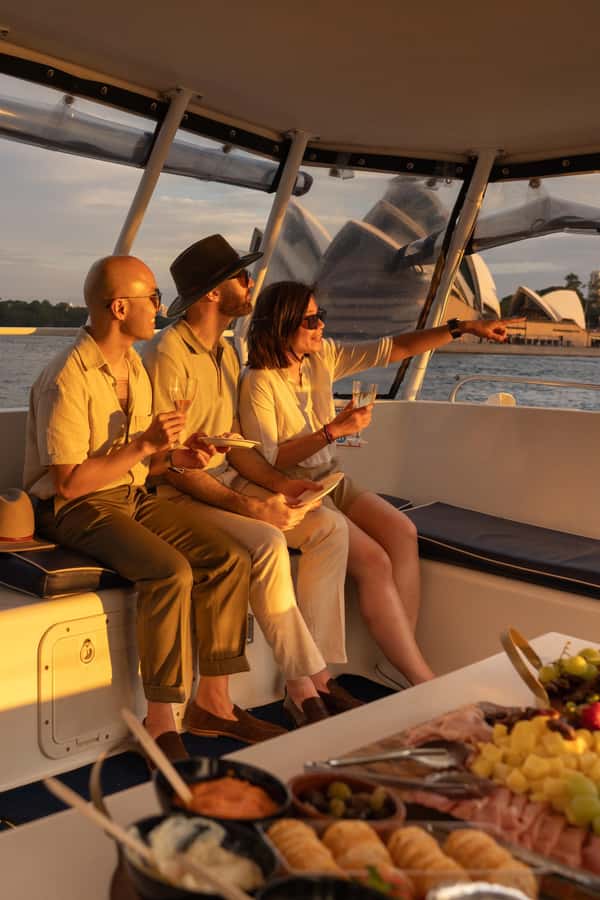 Sydney Harbour: Sunset Catamaran Cruise - Boarding at Man O’War Steps beside the Opera House