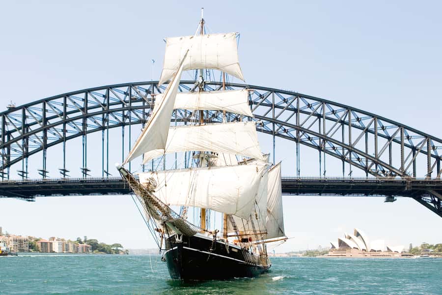Sydney Harbour: Tall Ship Afternoon Cruise - A real chance to help sail the ship