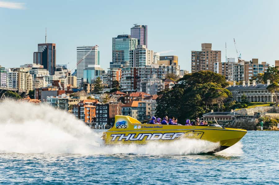 Sydney Harbour: Thunder Thrill Jet Boat Ride - Key points to know before boarding