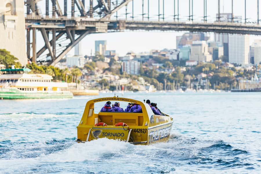 Sydney Harbour: Thunder Thrill Jet Boat Ride - My take: book it if you want action, not a quiet cruise