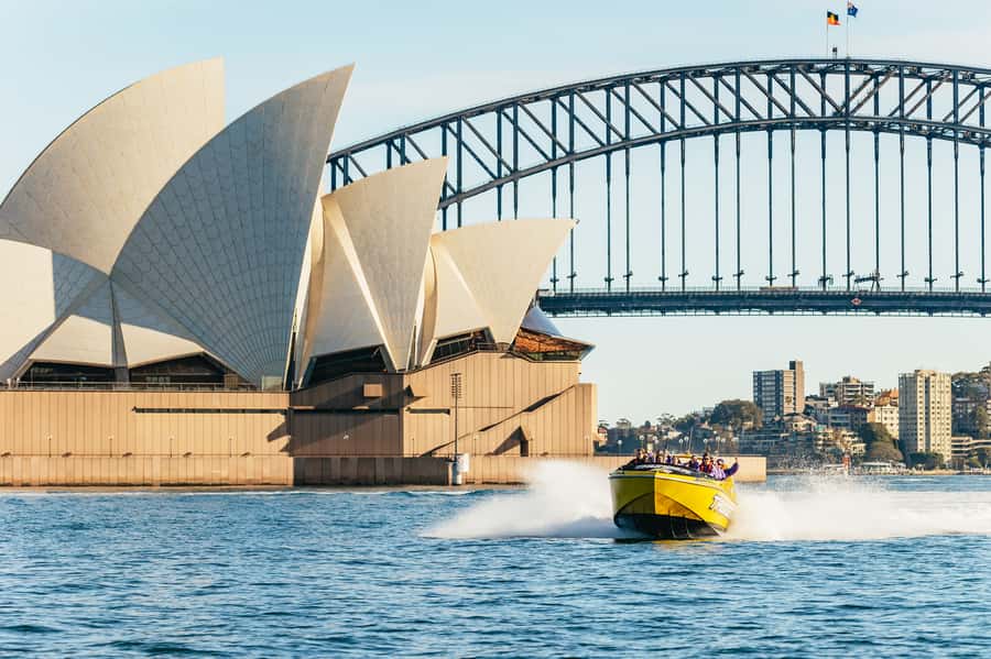 Sydney Harbour: Thunder Thrill Jet Boat Ride - The ride builds from calm water to full-throttle turns