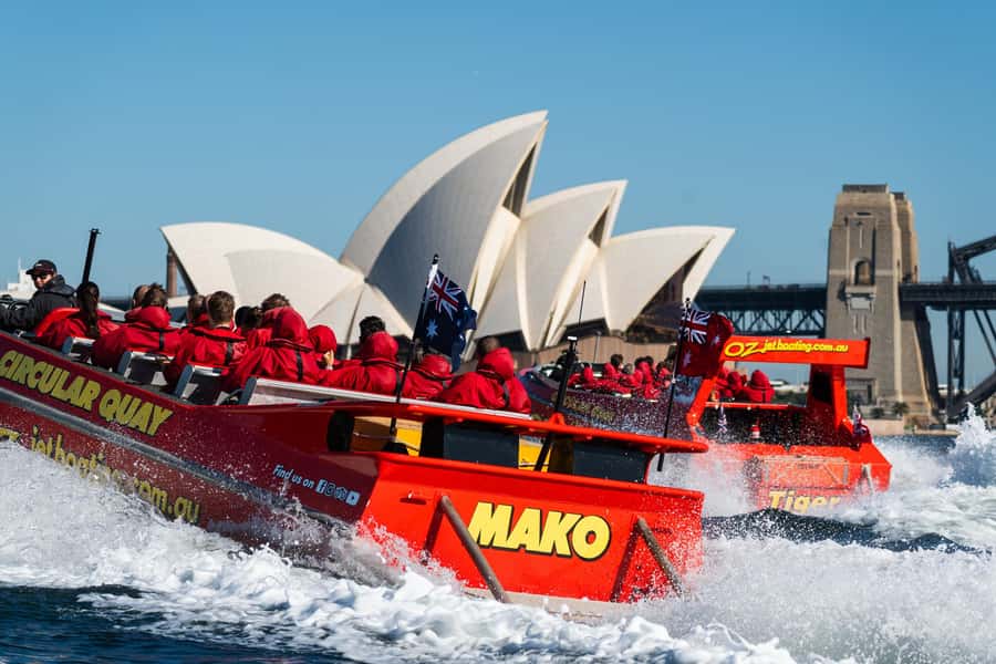 Sydney: Jet Boat Adventure Ride from Circular Quay - A jet boat view of Sydney Harbour
