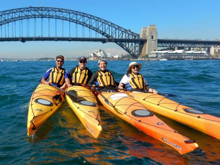 Sydney: Kayak to Goat Island At The Heart of Sydney Harbour - The paddle back via Darling Harbour