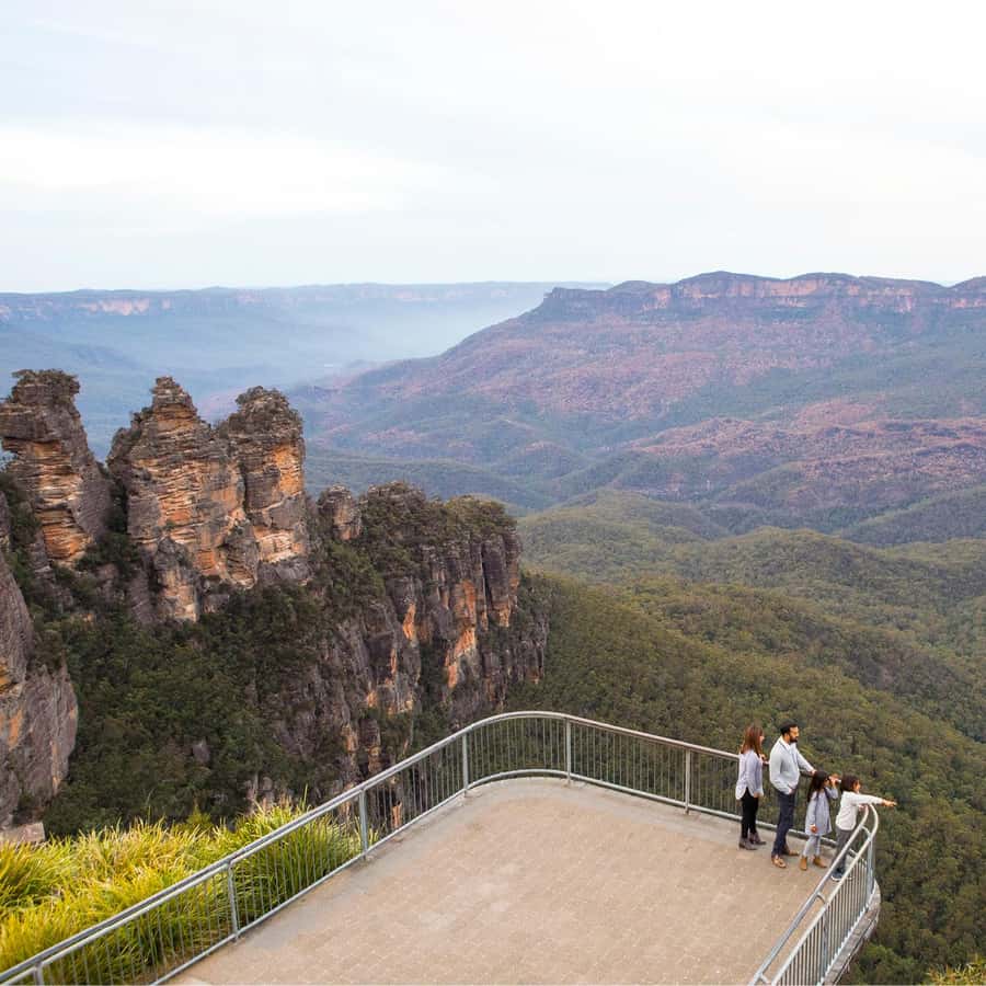 Sydney: Luxury Blue Mountains Adventure with Wentworth Falls - The scenic drive back through western lookouts