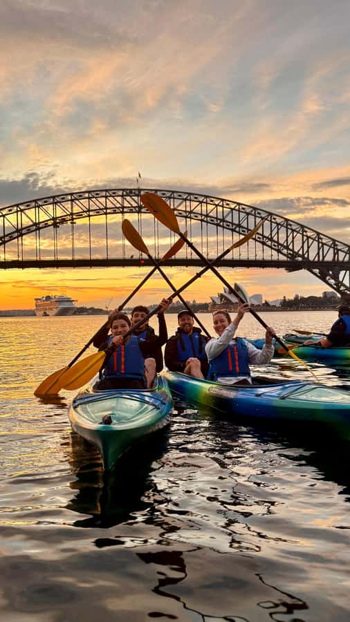 Sydney Sunrise Kayak Tour on Sydney Harbour - Meeting at Blues Point and getting ready