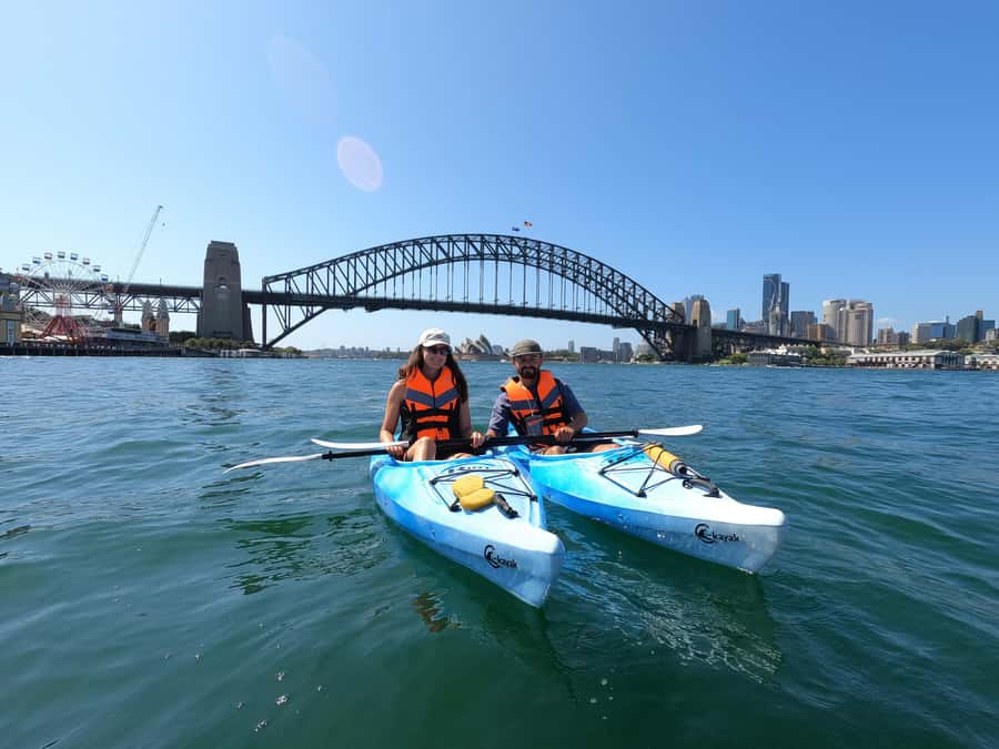 Sydney: Sunset Kayak - Opera & Harbour Bridge Tour (5p. max) - What $113 buys you